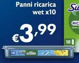 Maxi Supermercati Swiffer Panni ricarica wet offerta