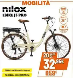 Expert NiloX EBike J5 Pro offerta