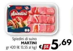 Eurospesa Spiedini di suino Martini offerta