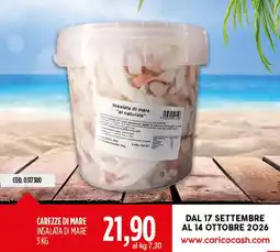 Carico Cash & Carry Carezze di mare insalata di mare offerta