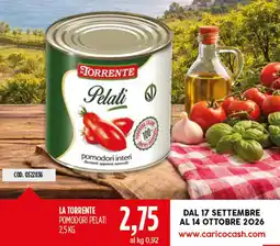 Carico Cash & Carry La Torrente pomodori pelati offerta