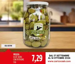 Carico Cash & Carry Velleca Olive Verdi con Peperone offerta