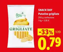 Lidl Snack Day Patatine grigliate offerta