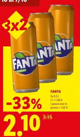 Lidl Fanta offerta