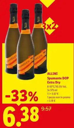 Lidl Allini Spumante DOP Extra Dry offerta