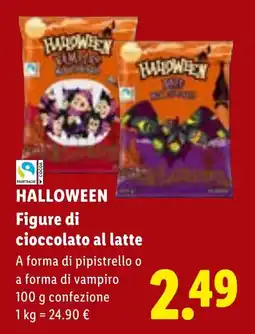 Lidl Figure di cioccolato al latte offerta