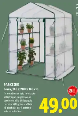 Lidl Parkside Serra offerta