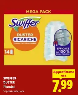 Lidl Swiffer Duster Piumini offerta