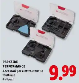 Lidl Parkside Performance Accessori per elettrot utensile multiuso offerta