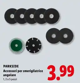 Lidl Parkside Accessori per smerigliatrice angolare offerta