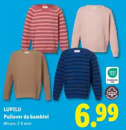 Lidl Lupilu Pullover da bambini offerta