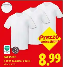 Lidl T-shirt da uomo Parkside offerta