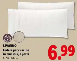 Lidl Livarno Federa per cuscino offerta