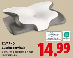 Lidl Livarno Cuscino cervicale offerta