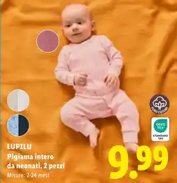 Lidl Lupilu Pigiama intero offerta