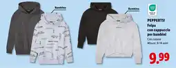 Lidl Felpa con cappuccio per bambini offerta