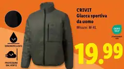 Lidl CRIVIT Giacca sportiva da uomo offerta