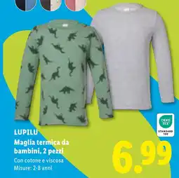 Lidl Lupilu Maglia termica da bambini offerta