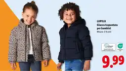 Lidl Lupilu Giacca trapuntata per bambini offerta