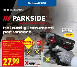 Lidl Trapano battente ricaricabile offerta