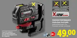 Lidl Parkside livella laser ricaricabile offerta