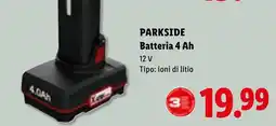 Lidl Batteria 4 Ah offerta