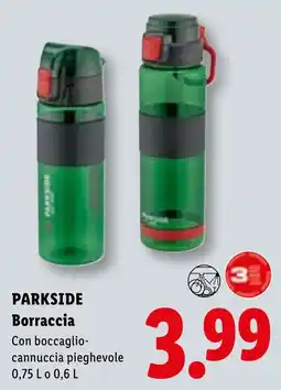 Lidl Parkside Borraccia offerta