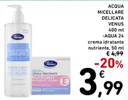 Spazio Conad Acqua micellare delicata Venus offerta