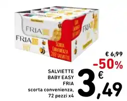 Spazio Conad Salviette baby easy Fria offerta