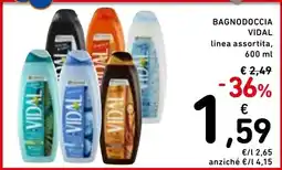 Spazio Conad Bagnodoccia Vidal linea assortita offerta