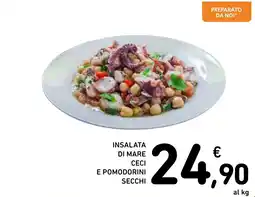 Spazio Conad Insalata di mare ceci e pomodorini secchi offerta