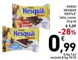 Spazio Conad Nesquik Snack offerta