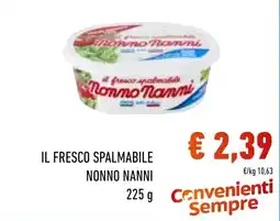 Spazio Conad Il fresco spalmabile Nonno Nanni offerta