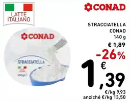 Spazio Conad Stracciatella Conad offerta