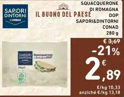 Spazio Conad Squacquerone di Romagna DOP Saporidintorni offerta