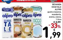 Spazio Conad Bevanda vegetale alpro offerta