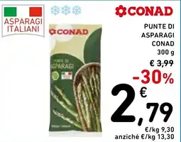 Spazio Conad Punte di asparagi Conad offerta