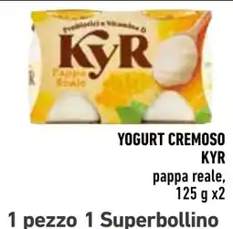 Spazio Conad Yogurt cremoso pappa reale Kyr offerta