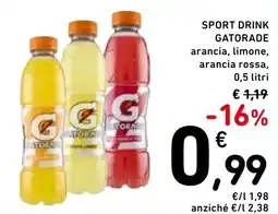 Spazio Conad Sport drink Gatorade offerta