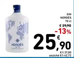 Spazio Conad Gin Nordés offerta