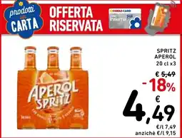 Spazio Conad Aperol Spritz offerta