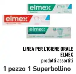 Spazio Conad Linea per l'igiene orale Elmex offerta