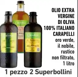 Spazio Conad Olio extra vergine di oliva Carapelli offerta