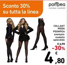 Spazio Conad Collant moda pompea offerta