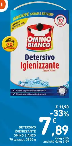 Spazio Conad Detersivo igienizzante Omino Bianco offerta