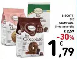 Spazio Conad Biscotti Big Giampaoli offerta