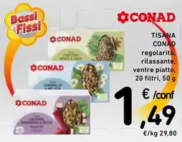 Spazio Conad Tisana Conad offerta