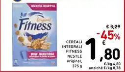 Spazio Conad Cereali integrali fitness Nestlé original offerta
