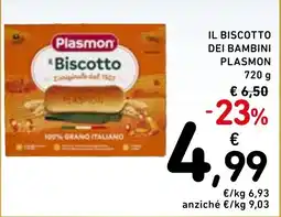 Spazio Conad Il biscotto Plasmon offerta