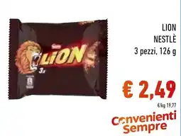 Spazio Conad Lion Nestlé offerta